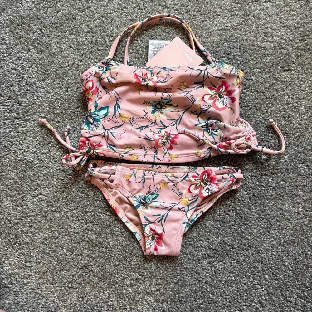 O'Neill Pink Floral Bikini Set